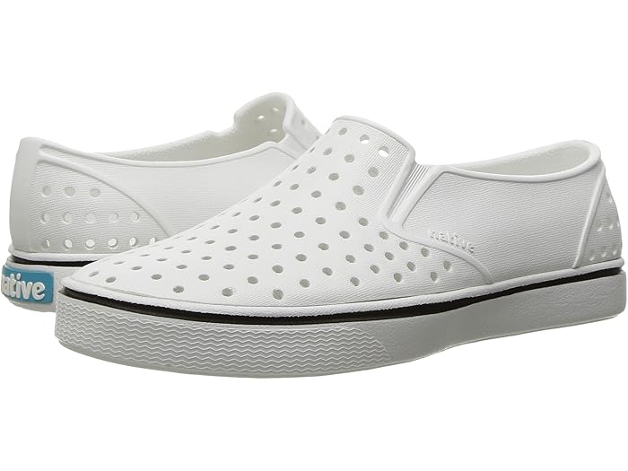 (取寄) ネイティブシューズ キッズ キッズ マイルズ スリッポン スニーカー (リトル キッド/ビッグ キッド) Native Shoes Kids kids Miles Slip-On Sneakers (Little Kid/Big Kid) Shell White/Shell White