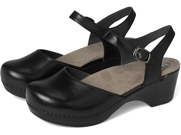 (取寄) ダンスコ レディース サム Dansko women Sam Black Leather