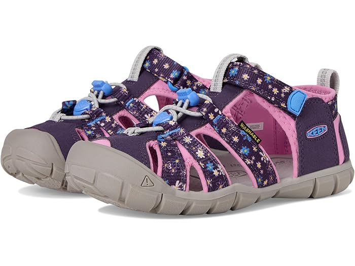 (取寄) キーン キッズ ボーイズ シーキャンプ リ シーエヌエックス (リトル キッド/ビッグ キッド) KEEN Kids boys Seacamp II CNX (Little Kid/Big Kid) Daisies/Marina 11,498円