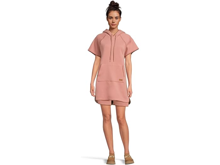 (取寄) アグ レディース クラシック パーカー ドレス UGG women Classic Hoodie Dress Pink Dawn