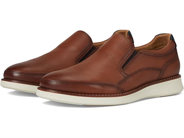 (取寄) フローシャイム メンズ ラウンチ モック トゥ スリッポン Florsheim men Launch Moc Toe Slip-On Cognac Multi