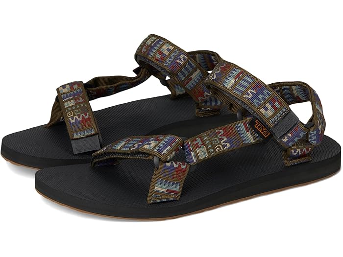 (取寄) テバ メンズ オリジナル ユニバーサル Teva men Original Universal Geo Mashup Olive
