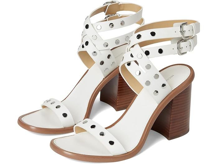 (取寄) マイケルコース レディース アイリーン ヒールド サンダル MICHAEL Michael Kors women Irene Heeled Sandal Optic White