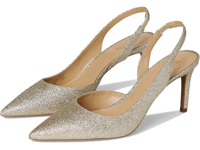 (取寄) マイケルコース レディース アリナ フレックス スリング ポンプ MICHAEL Michael Kors women Alina Flex Sling Pump Pale Gold 2