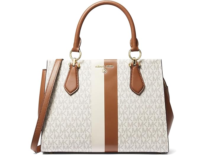 (取寄) マイケルコース レディース マリリン ミディアム サッチェル MICHAEL Michael Kors women Marilyn Medium Satchel Vanilla/Luggage 44,168円