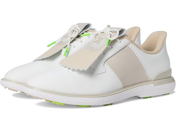 (取寄) ジーフォア レディース ガリヴァン2r サドル ストライプ ゴルフシューズ GFORE women Gallivan2r Saddle Stripe Golf Shoes Snow/Stone