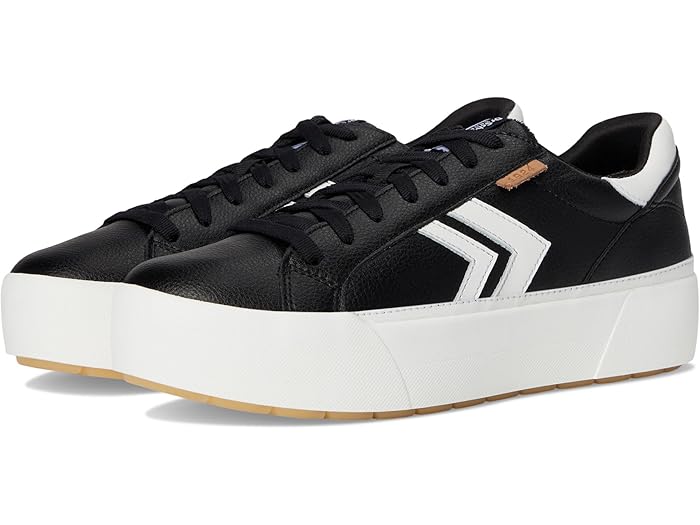 (取寄) ドクターショール レディース ヤング アンド フリー Dr. Scholl's women Young And Free Black White Leather