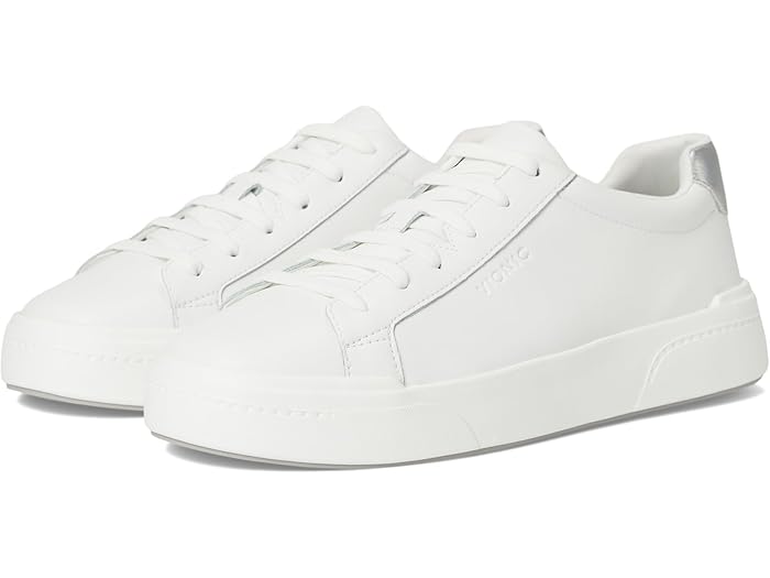 (取寄) バイオニック スニーカー レディース コルビー シューズ 靴 VIONIC women Colbie White/Silver Leather