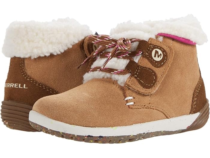 (取寄) メレル キッズ ガールズ ベア ステップス ココア (トドラー) Merrell Kids girls Bare Steps Cocoa (Toddler) Chestnut