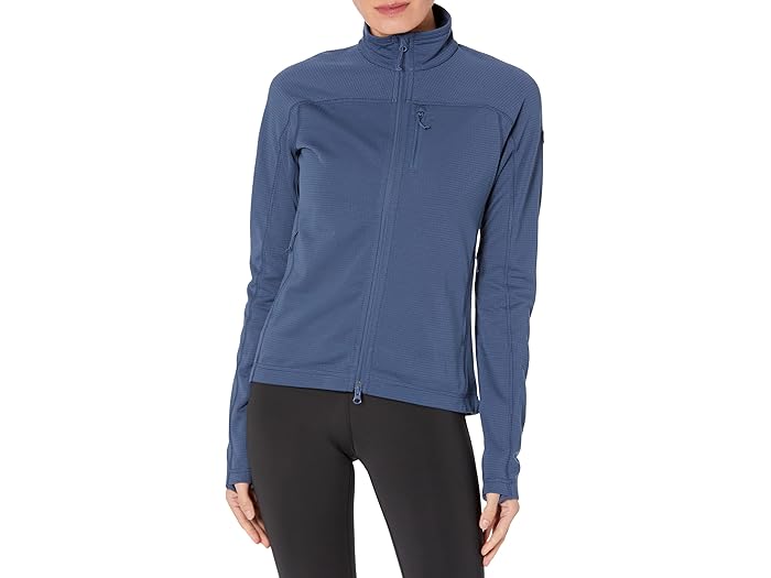 (取寄) フェールラーベン レディース アビスコ ライト フリース ジャケット Fjllrven women Fjallraven Abisko Lite Fleece Jacket Indigo Blue