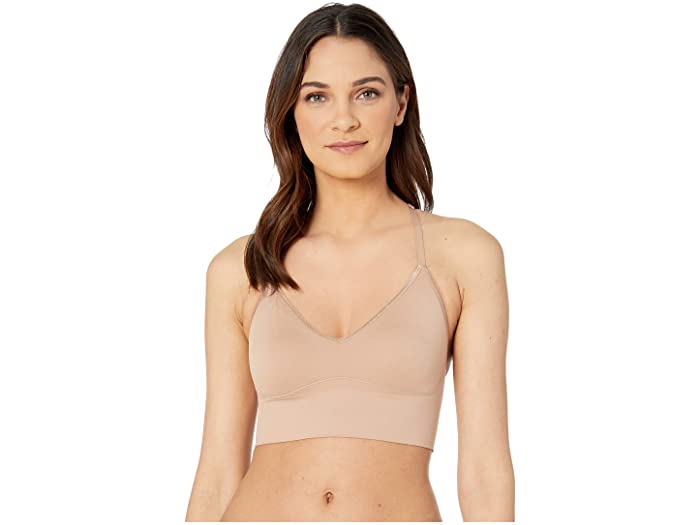 0円 最大45%OFFクーポン 取寄 ユミー レディース ウルトラライト シームレス レース ティーバック ブラレット Yummie women Ultralight Seamless Lace T-Back Bralette Almond