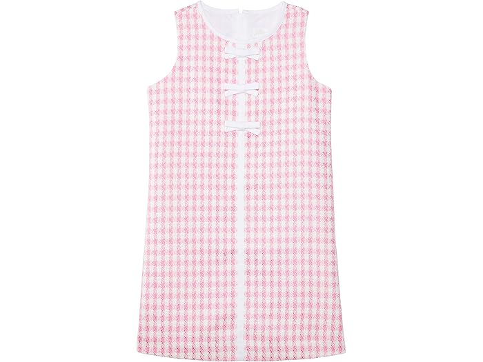 (取寄) リリー ピュリッツァー キッズ ガールズ ミニ アリア シフト (トドラー/リトル キッズ/ビッグ キッズ) Lilly Pulitzer Kids girls Mini Aria Shift (Toddler/Little Kids/Big Kids) Rousseau Pink Charming Check Boucle画像