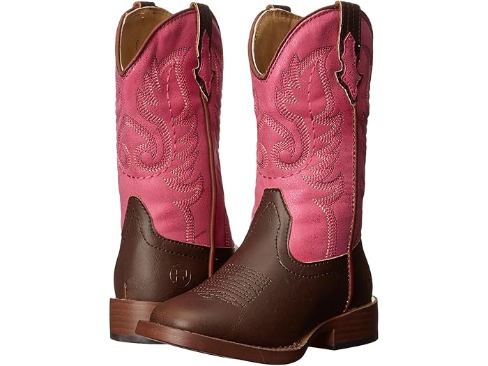 (取寄) ローパー キッズ ガールズ テクソン フォー レザー (トドラー/リトル キッド) Roper Kids girls Texson Faux Leather (Toddler/Little Kid) Pink
