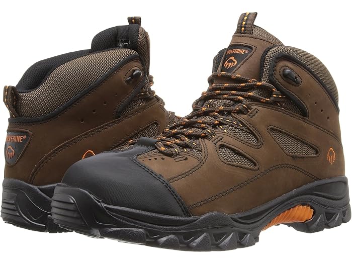 (取寄) ウルヴァリン メンズ ハドソン ハイカー Wolverine men Hudson Hiker Brown/Black