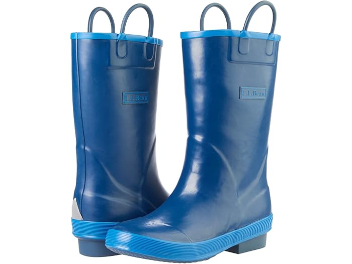 (取寄) エルエルビーン キッズ パドル ストンパーズ レイン ブーツ (トドラー/リトル キッド) L.L.Bean kids Puddle Stompers Rain Boots (Toddler/Little Kid) Dark Royal Blue