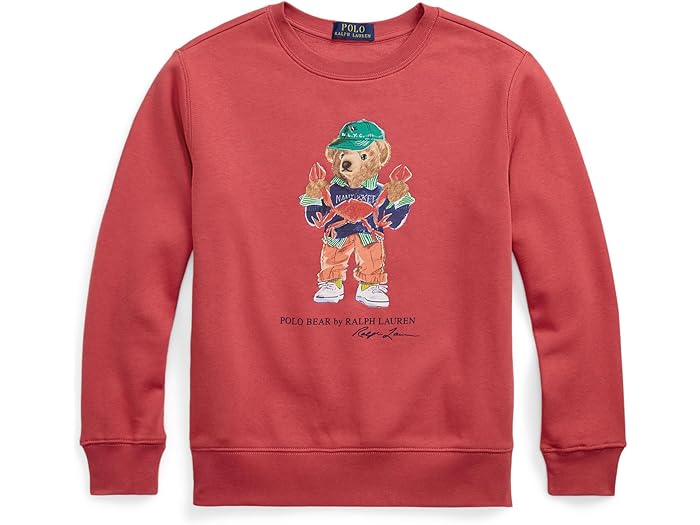 ラルフローレン　Polo ベア フリース スウェットシャツ　赤　2才-90 楽天市場】ポロベア クルーネック スウェットシャツ POLO