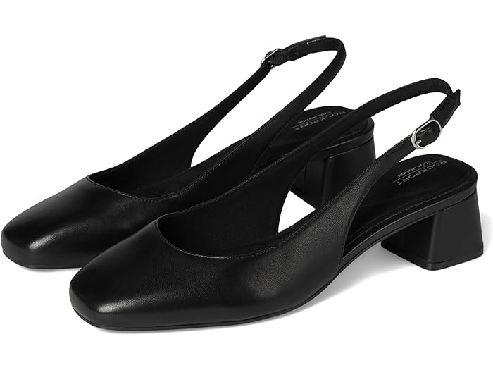 (取寄) ロックポート レディース トータル モーション ダナ Rockport women Total Motion Danna Black Leather