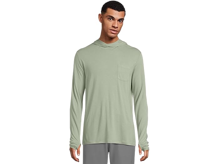 (取寄) フリーフライ メンズ バンブー ライトウェイト パーカー Free Fly men Bamboo Lightweight Hoodie Palm Green