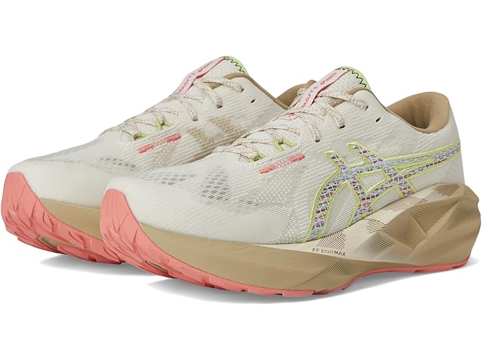 (取寄) アシックス レディース ノヴァブラスト 5 トレイル ASICS women Novablast 5 Trail Nature Bathing/Guava