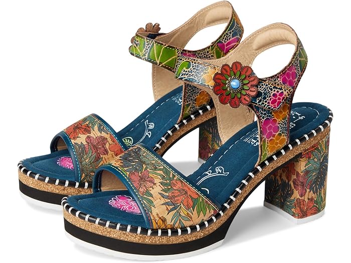 (取寄) ラルティストバイスプリングステップ レディース カリスマ L'Artiste by Spring Step women Charisma Navy Multi 21,182円