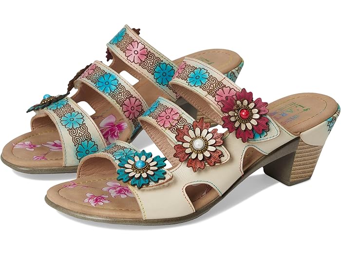 (取寄) ラルティストバイスプリングステップ レディース アレクシー L'Artiste by Spring Step women Alexi White Multi