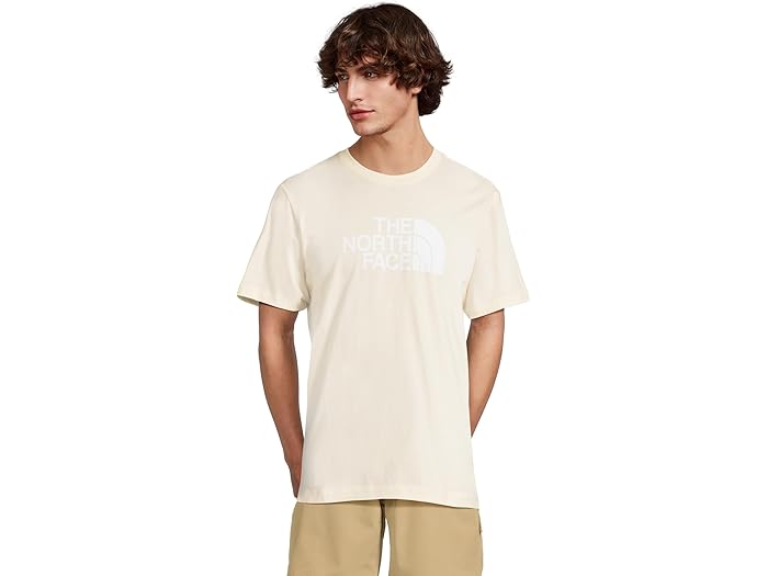 (取寄) ノースフェイス メンズ S/S コア ハーフ ドーム Tシャツ The North Face men S/S Core Half Dome Tee White Dune/TNF White