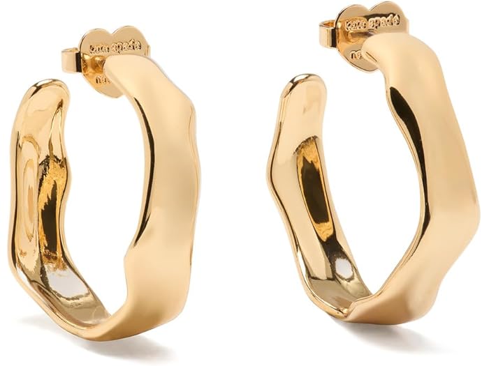 (取寄) ケイトスペード レディース モウルトン フープス Kate Spade New York women Molten Hoops Gold