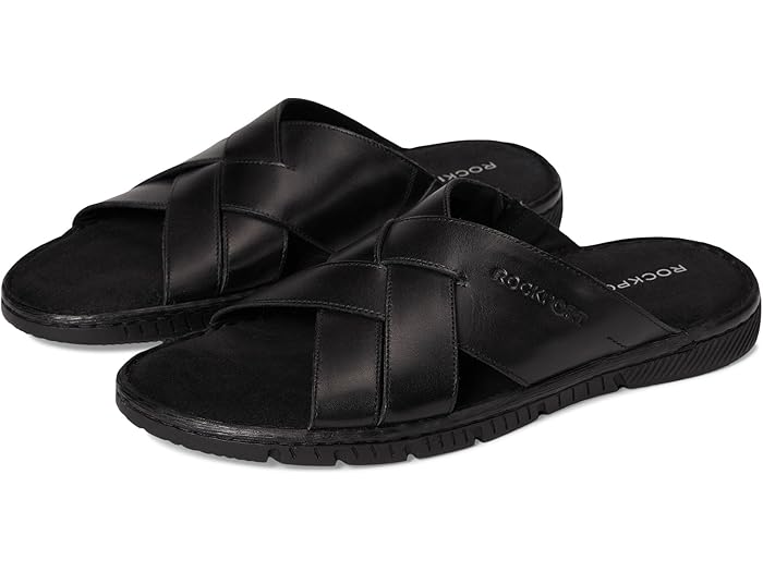 (取寄) ロックポート メンズ ジャヤ Rockport men Jaya Black Leather