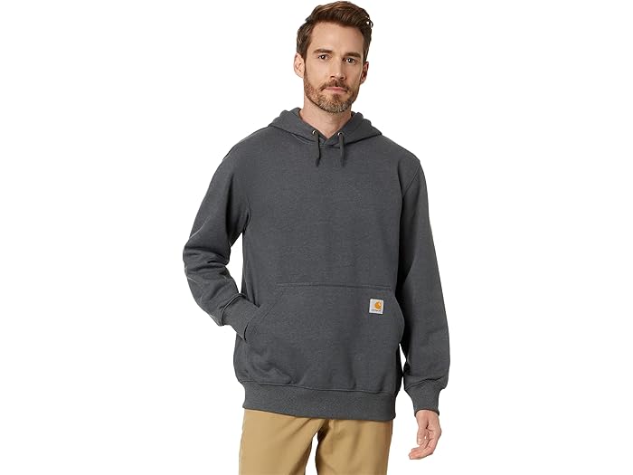 (取寄) カーハート メンズ レイン ディフェンダー パクストン ヘビーウェイト フーデット スウェットシャツ Carhartt men Rain Defender Paxton Heavyweight Hooded Sweatshirt Carbon Heather