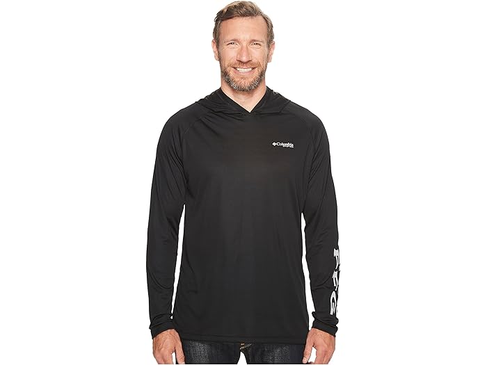 (取寄) コロンビア メンズ ビッグ アンド トール ターミナル タックル ブーディ Columbia men Big & Tall Terminal Tackle Hoodie Black/Cool Grey Logo
