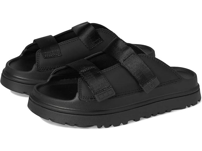 (取寄) アグ キッズ キッズ ゴールデングロウ スライド (トドラー/リトル キッド/ビッグ キッド) UGG Kids kids Goldenglow Slide (Toddler/Little Kid/Big Kid) Black