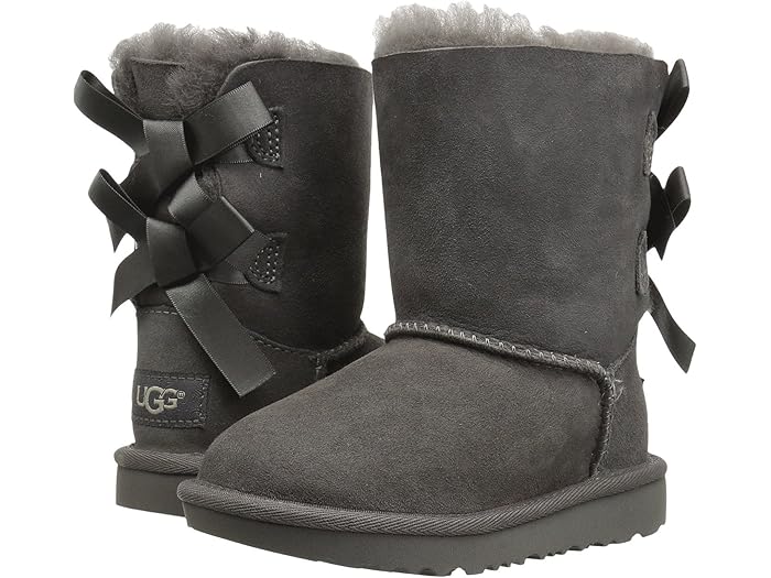 (取寄) アグ キッズ ガールズ ベイリー ボウ リ (トドラー/リトル キッド) UGG Kids girls Bailey Bow II (Toddler/Little Kid) Grey