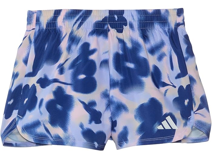 (取寄) アディダス キッズ ガールズ AOP ウーブン ペイサー ショーツ (ビッグ キッド) adidas Kids girls Aop Woven Pacer Shorts (Big Kid) Dark Blue Adi