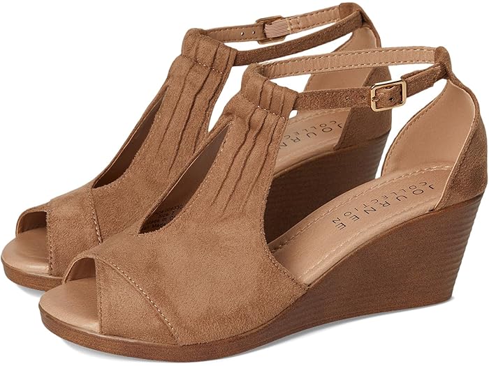 (取寄) ジュルネ コレクション レディース Journee Collection women Kedzie Taupe