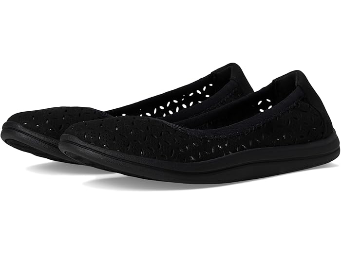 (取寄) クラークス 靴 レディース ブリーズ ローム Clarks women Breeze Roam Black/Black Textile
