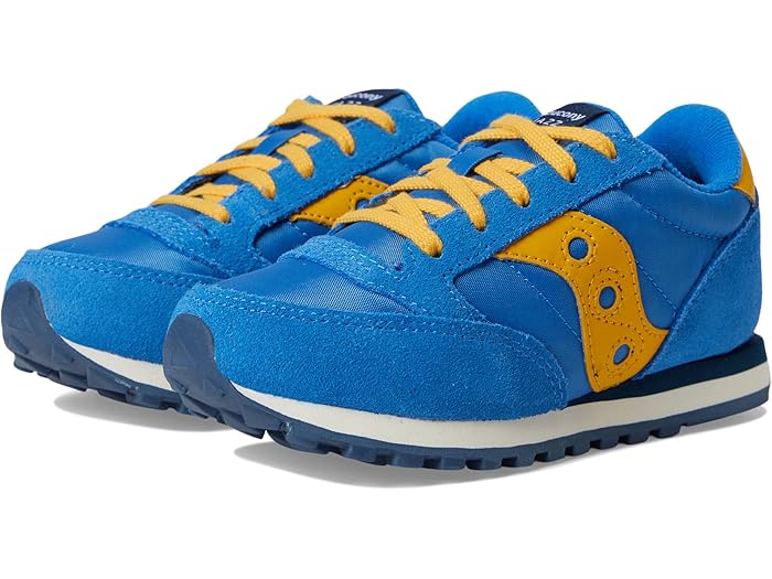 (取寄) サッカニー キッズ キッズ オリジナルス ジャズ オリジナル (リトル キッド/ビッグ キッド) Saucony Kids kids Originals Jazz Original (Little Kid/Big Kid) Grey/Blue/Yellow