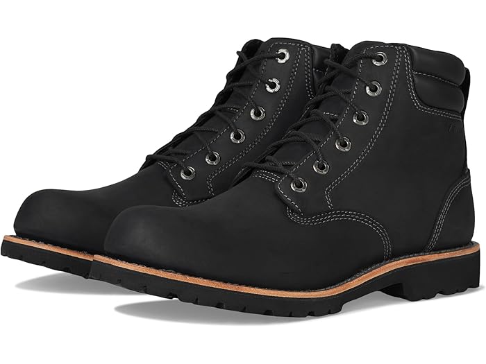 (取寄) エルエルビーン メンズ バックスポート ワーク ブーツ プレーン トゥ ウォータープルーフ L.L.Bean men Bucksport Work Boot Plain Toe Waterproof Black