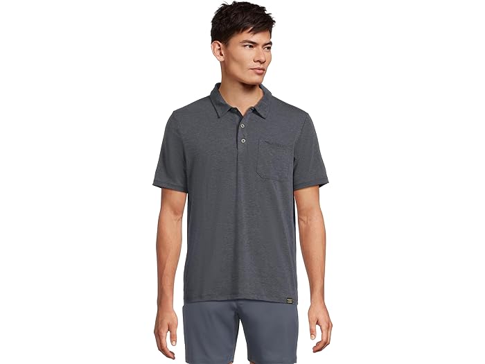 (取寄) エルエルビーン メンズ エブリデイ ポロ ショートスリーブ L.L.Bean men Everyday SunSmart Polo 2.0, Short-Sleeve Carbon Navy