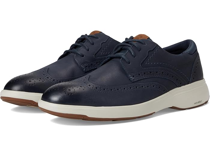 (取寄) ロックポート メンズ ノア ウイング ティップ Rockport men Noah Wing Tip Dark Blue Leather