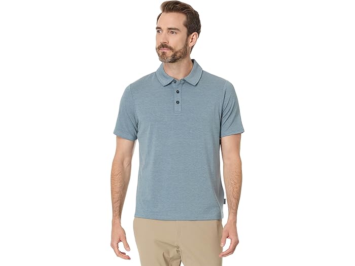 (取寄) フリーフライ メンズ バンブー フレックス ポロ リ Free Fly men Bamboo Flex Polo II Heather Deepwater
