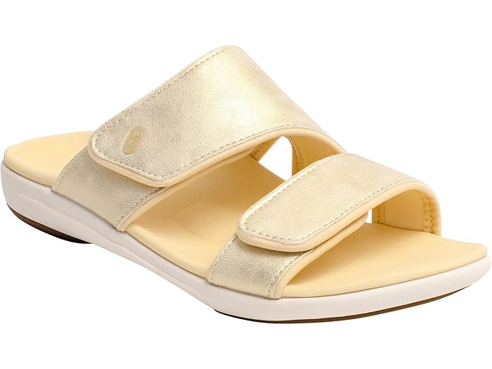 (取寄) リヴァイタライン レディース コーロ ヌーボ メタリック サンダル Revitalign women Kholo Nuevo Metallic Sandal Gold