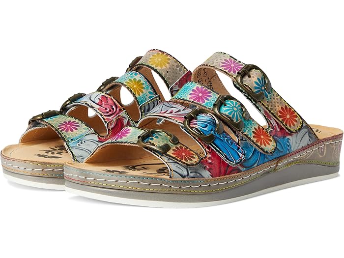 (取寄) ラルティストバイスプリングステップ レディース ベリーニ L'Artiste by Spring Step women Bellini Grey Multi