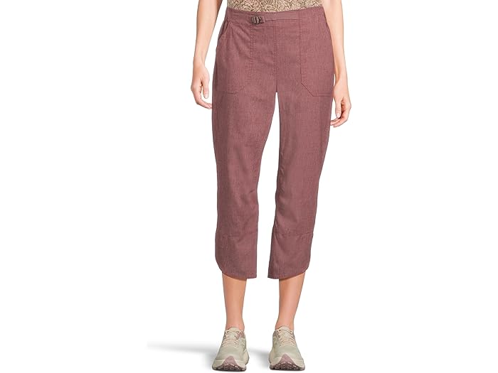 (取寄) ロイヤルロビンズ レディース ヘンプライン カプリ Royal Robbins women Hempline Capris Wild Rhubarb