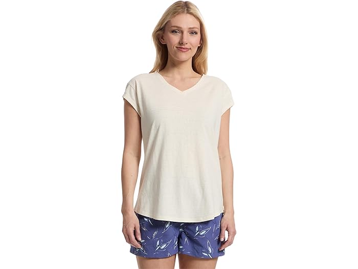 (取寄) ロイヤルロビンズ レディース ヴァケイショナー V-ネック ショート スリーブ Royal Robbins women Vacationer V-Neck Short Sleeve Undyed 15,915円