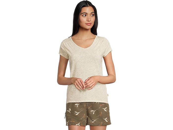 (取寄) ロイヤルロビンズ レディース フェザーウェイト スラブ ティー Royal Robbins women Featherweight Slub Tee Sage Leaf Nisene Print