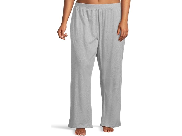 (取寄) スキン レディース ナチュラル ジョリー パンツ プラス サイズ Skin women Natural Jolie Pants Plus Size Heather Grey