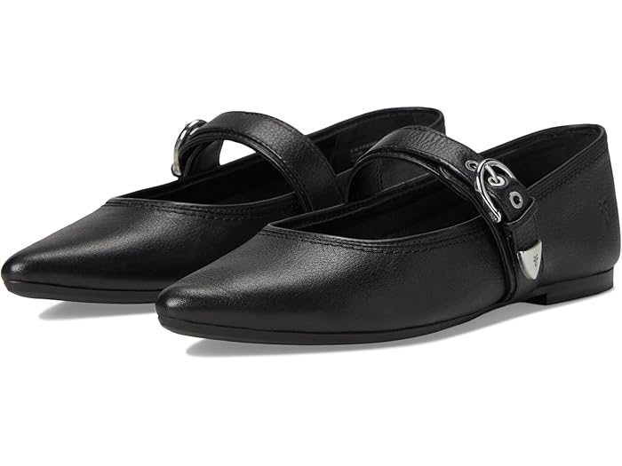 (取寄) フライ レディース ヘザー メアリー ジーン Frye women Heather Bucckle Mary Jane Black