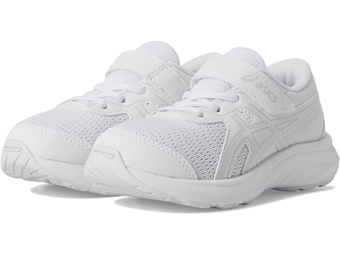 (取寄) アシックス キッズ キッズ コンテンド 9 ピーエス (トドラー/リトル キッド) ASICS Kids kids Contend 9 PS (Toddler/Little Kid) White/Glacier Grey