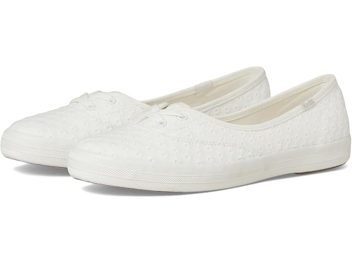 (取寄) ケッズ スニーカー レディース ザ ミニ Keds women The Mini Snow White Eyelet