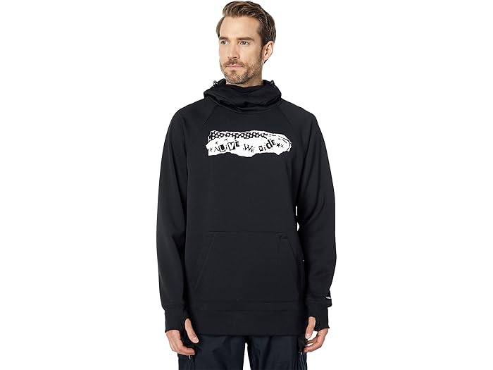 (取寄) ボルコム スノー メンズ ハイドロ ライディング ブーディ Volcom Snow men Hydro Riding Hoodie Black 3